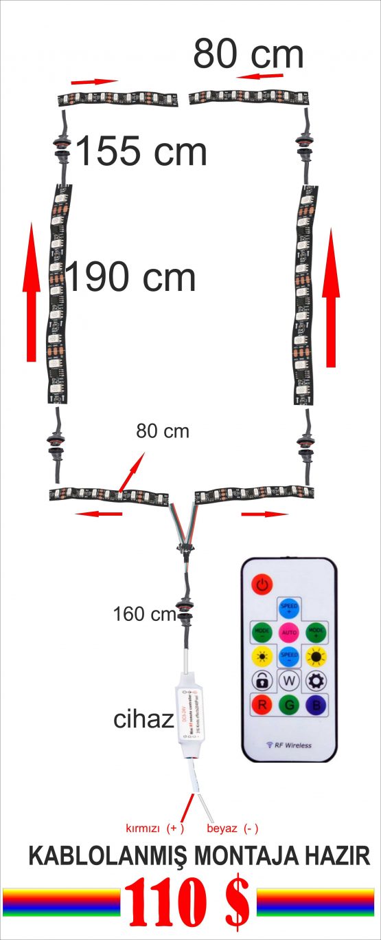 ARAÇ ALTI LED